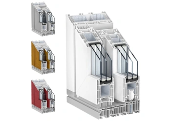 Perfil de PVC Kömmerling PremiDoor